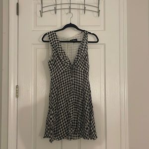 LULUS medium check dress